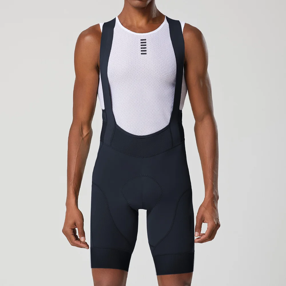 YKYWBIKE Fahrradshorts Elastische Interface Paris Radsport-Trägerhose Herren Fahrradshorts 7-Stunden-Gepolsterte Fahrradbekleidung – Detail 16