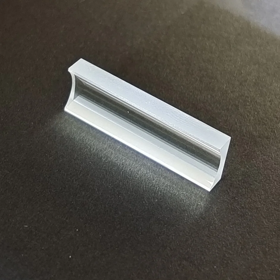 Lente cilíndrica do plano óptico, parte côncava do espelho, comprimento focal de 12mm, largura de 31mm, 10mm, 43A, número