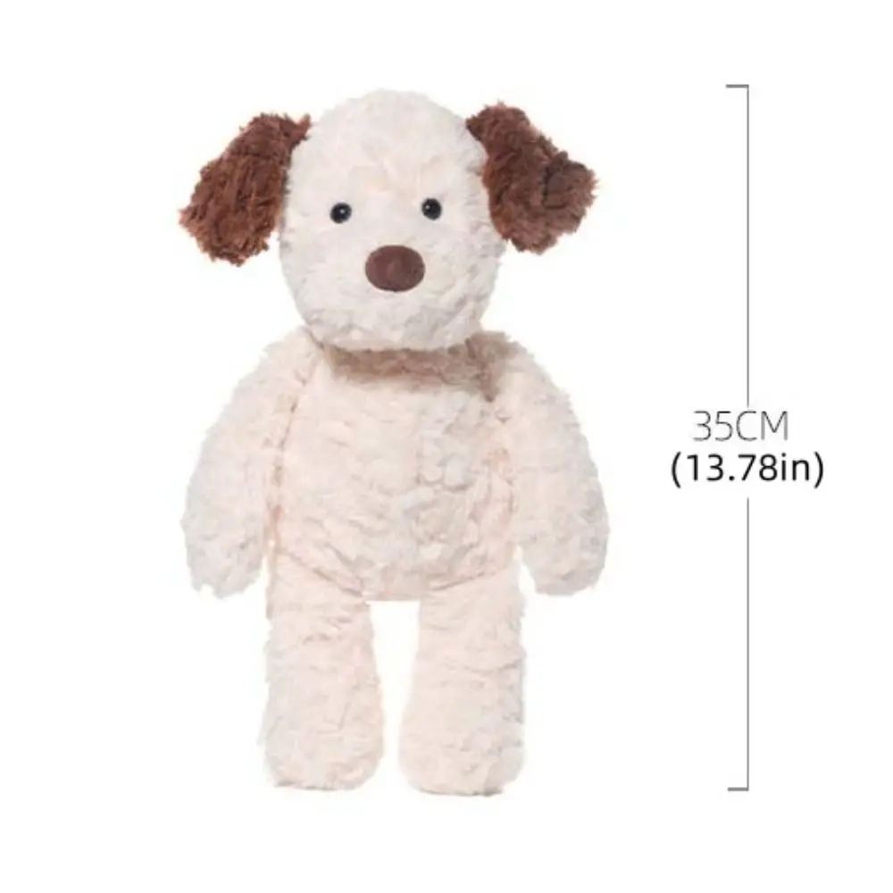 Animal de pelúcia cão brinquedos de pelúcia travesseiro fofo dos desenhos animados bonito filhote de cachorro de pelúcia boneca macia 35cm simulação cão de pelúcia crianças brinquedo