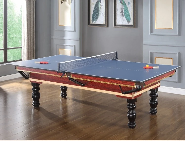 American standard billiards table Chinese black eight MDF billiards table home commercial billiards case two in one