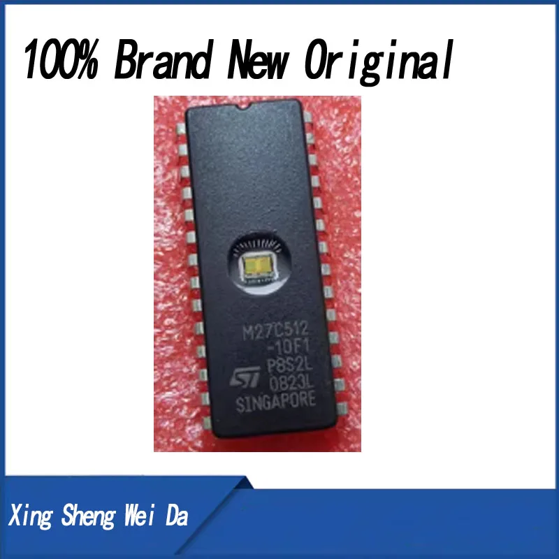 10 pieces M27C512-10F1 M27C512 27C512 DIP28 EPROM ...UV 512 KBIT DIP-28 Circuito Integrado Eptrado EPROM IC CHIPS IC CHIPS PRUCT