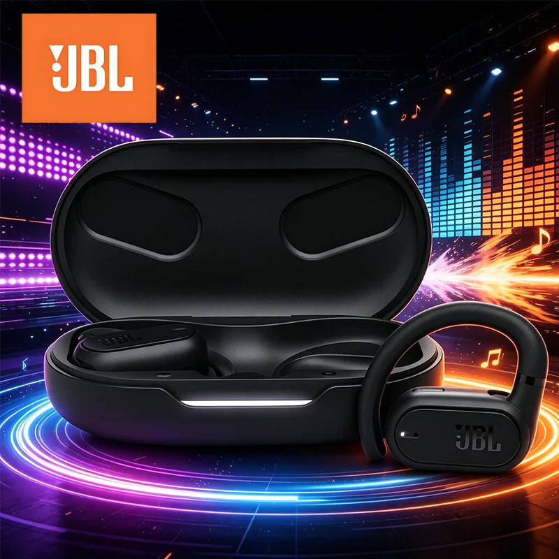 JBL Soundgear Sense Sweat-Resistant Wireless Earbuds for Gym Sessions