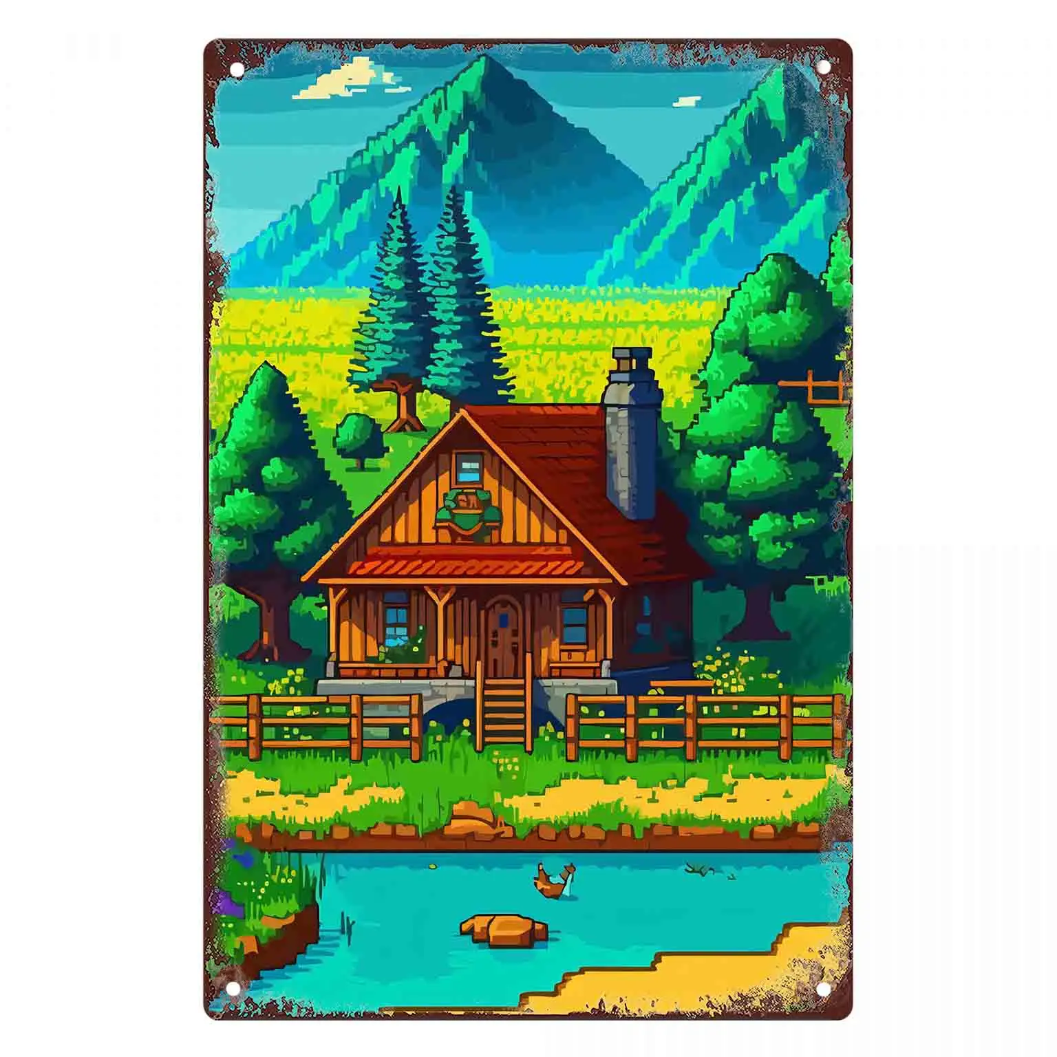2D FLAT 1pc 