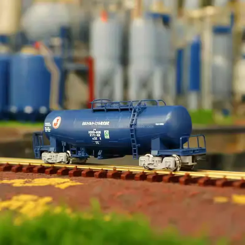 

TOMIX Diecast N Scale 1/160 Japanese Blue Truck Oil Tank Car Train Carriage Model Adult Classic Collection Display Gift Souvenir