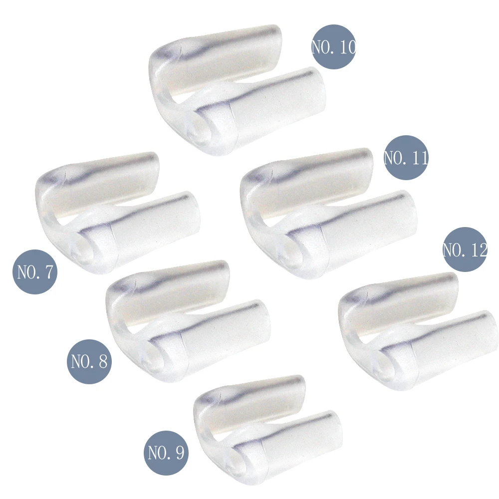 

1/2/5 шт. послеоперационный зажим для носа из силикагеля, прозрачный силиконовый зажим для ноздрей, поддержка формирования ринопластики, безболезненный подтяжка носа