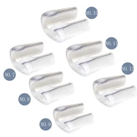 Clip de nariz de Gel de sílice postoperatorio, silicona transparente, soporte para dar forma a la narina, rinoplastia, levantamiento de nariz indoloro, 1/2/5 Uds.