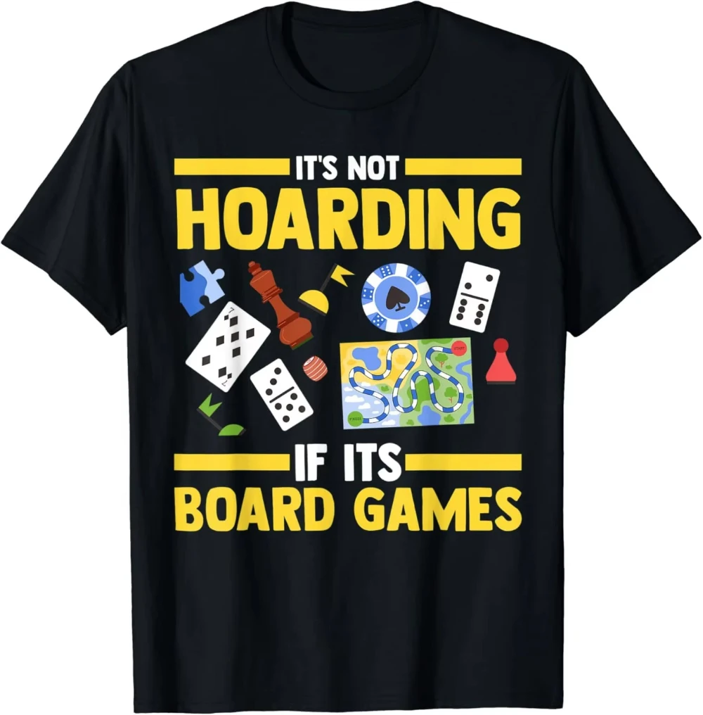 Coole Brettspiele für Männer und Frauen, Game Nerd, Gamer, Schachliebhaber, T-Shirt, Grafik-T-Shirts, Herren-Tops, Streetwear, T-Shirt in großen Größen