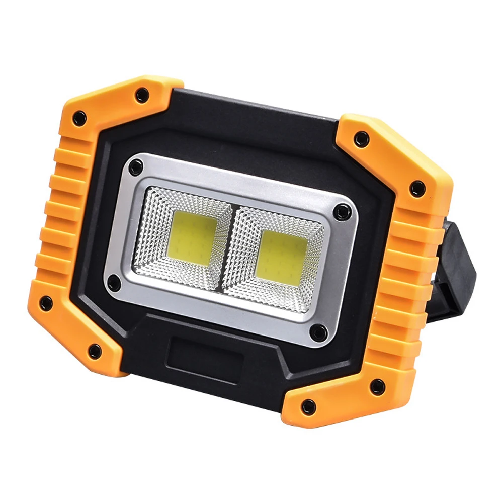

New Portable Searchlight USB Power Bank Function Handheld cob Light Floodlight Flashlight Camping Tent Bright Light