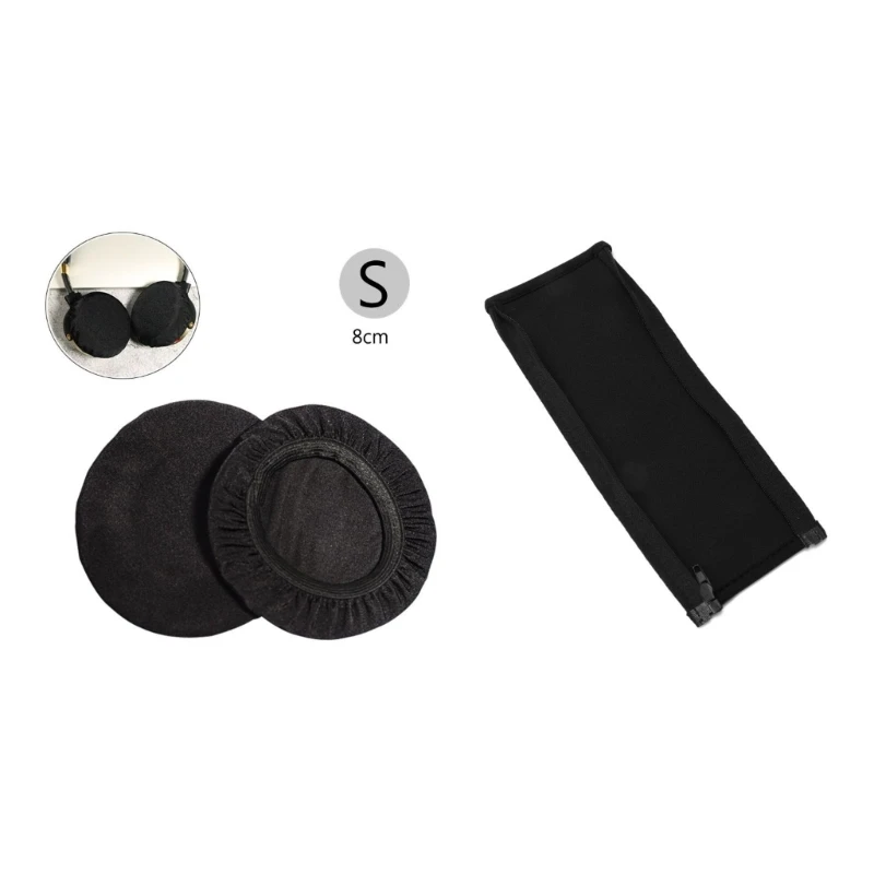 クッションパッド交換用イヤーパッドヘッドバンド Technica MSR7 M50X M40X M30 MSR7 ヘッドバンドプロテクターソフトヘッドセットヘッドフォン 448F