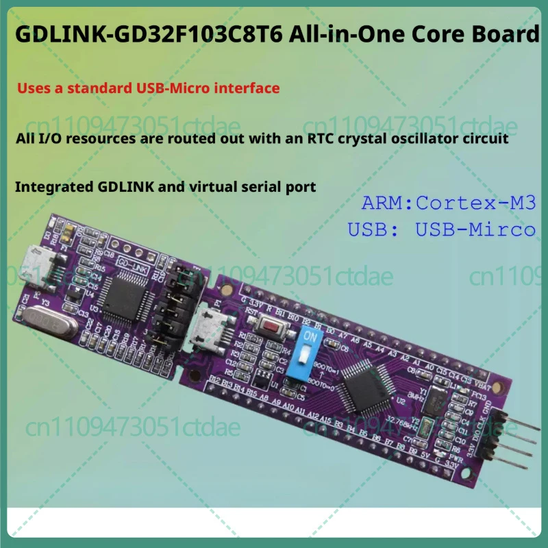 For GDLINK GD32F103C8T6 GD32F103CBT6 Core Development Board