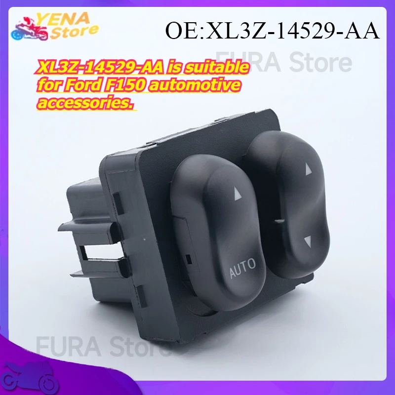 

The power window control switch button XL3Z-14529-AA is suitable for Ford F150 automotive accessories.