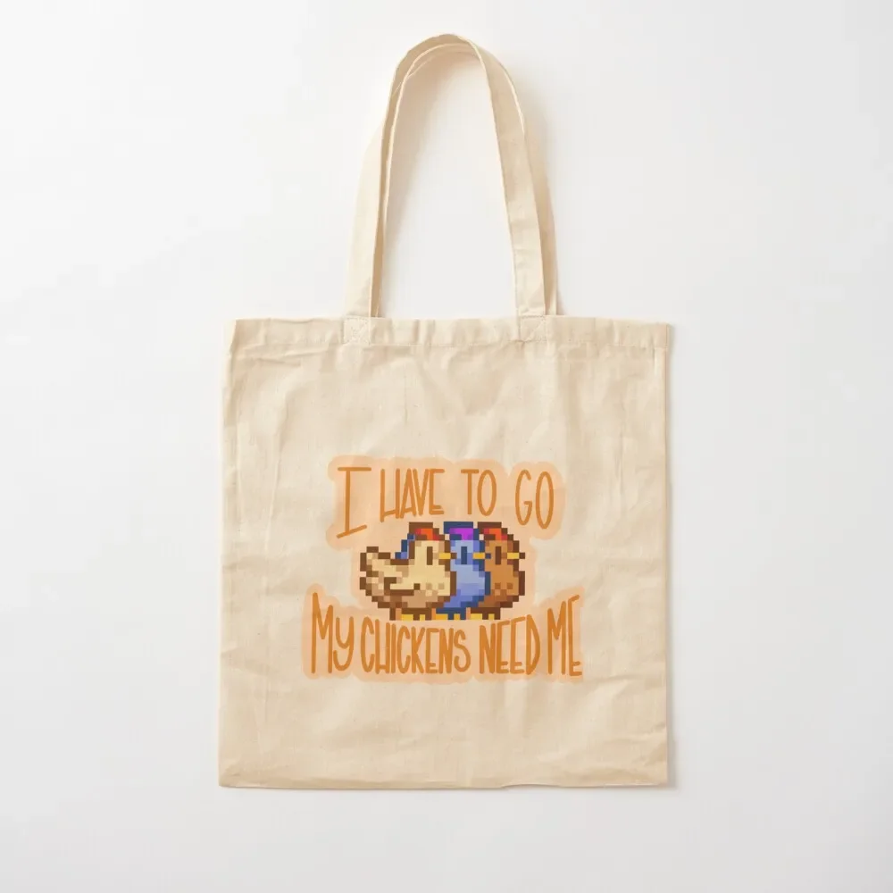 

Stardew Valley chickens Tote Bag Lady bags shopper bag woman