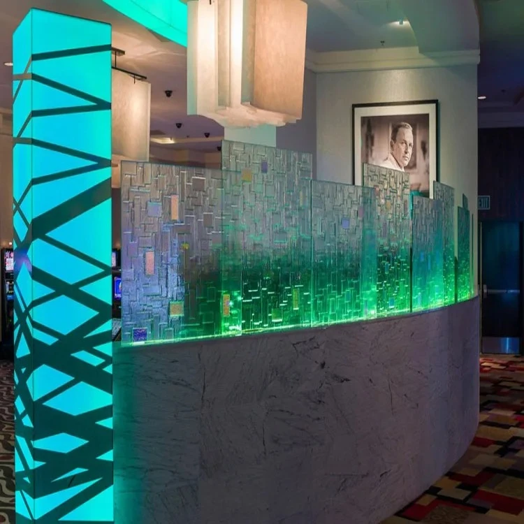 Interior Laminated Glass Partition Walls For Kitchen And Living Room Walls - Durable And Environmentally Friendly