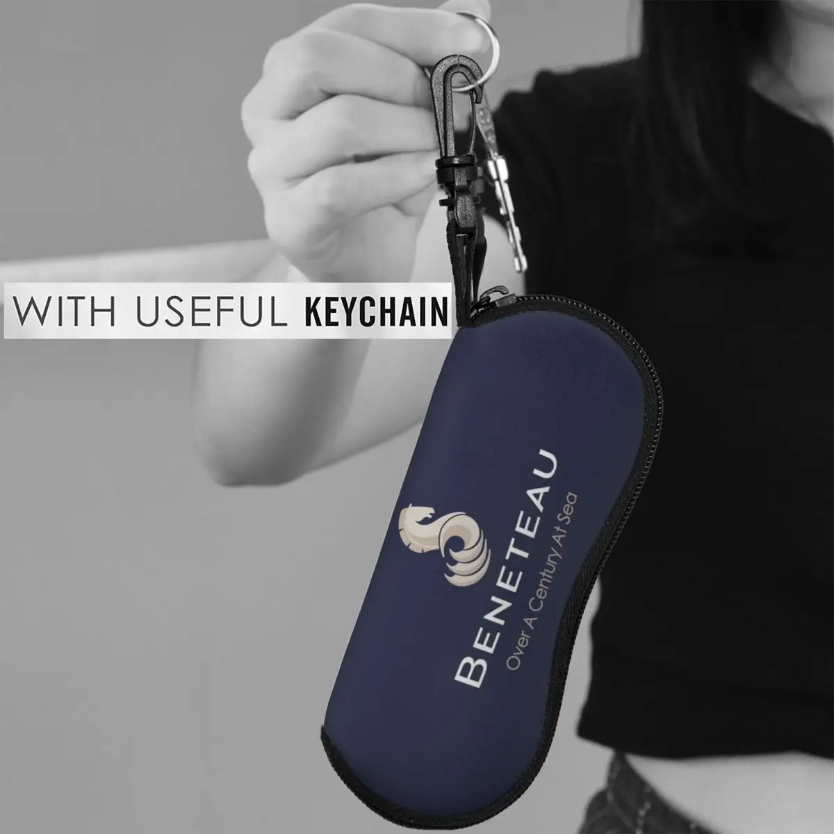 ベネトー セイルボート セーリングヨット シェル メガネケース ポータブル サングラスボックス 女性 男性 ソフト眼鏡バッグ ポーチ