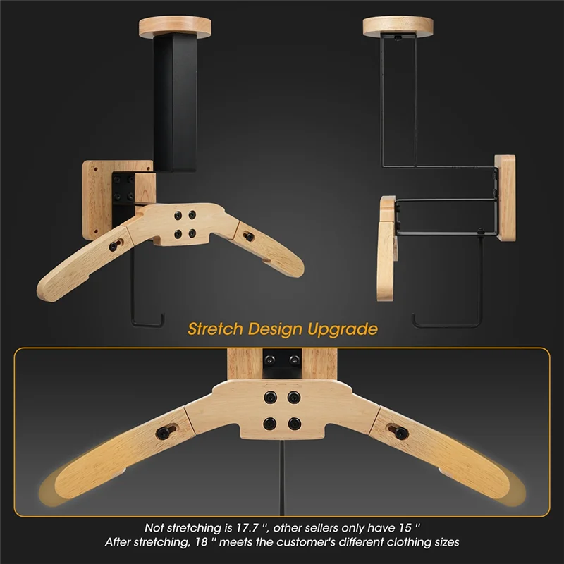 A59E-1 шт. настенное крепление для шлема держатель для мотоциклетного шлема деревянная вешалка для велосипедного шлема с крючками