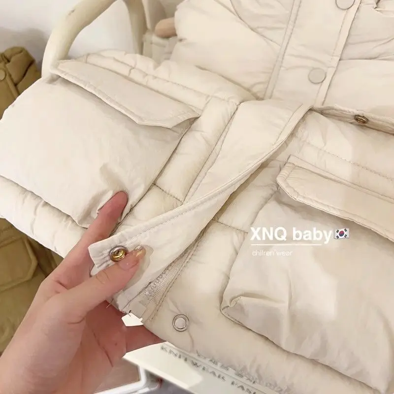 Autumn Children Warm Thicken Vest Baby Cotton Waistcoat Kids Outerwear Coat Children Clothing Boys Girls Jackets Vest