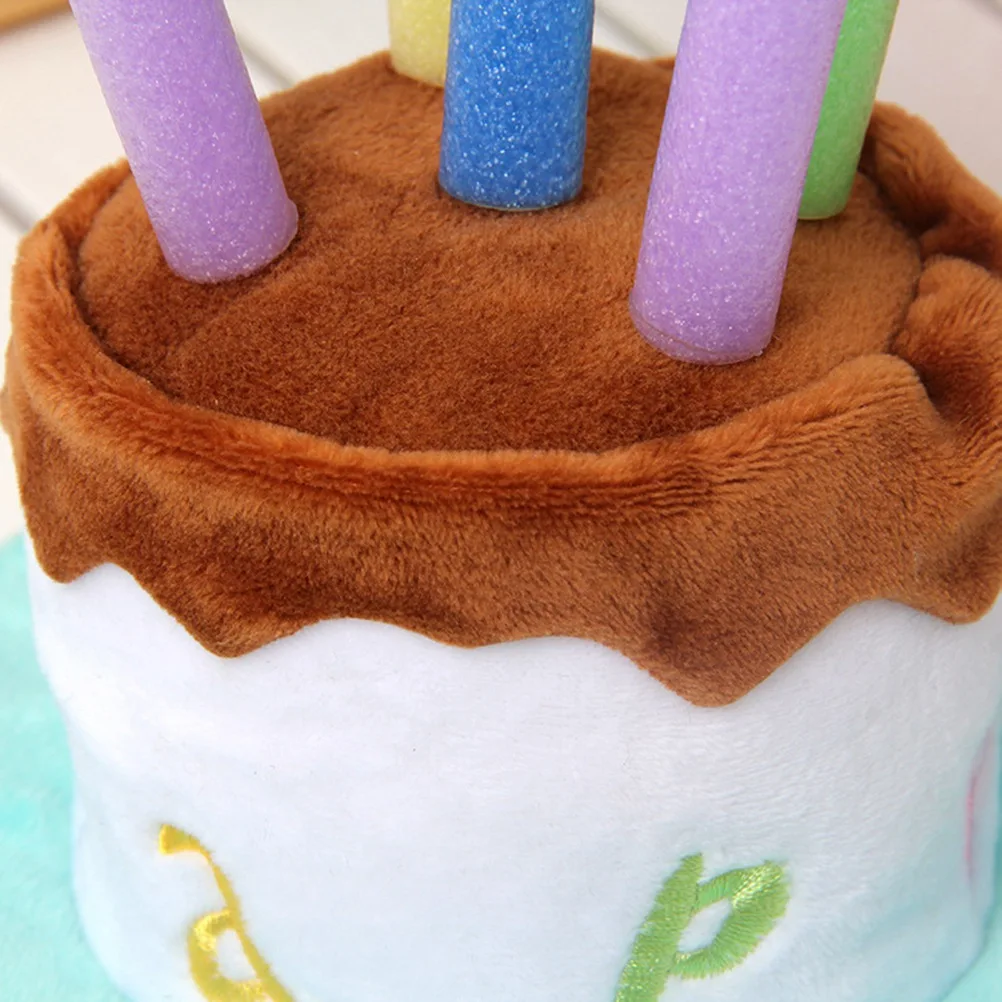 

S Green Pet Birthday Cap Hat Creative Costume for Dog Cat Animal Party Photo Occasions Pet Birthday Cap