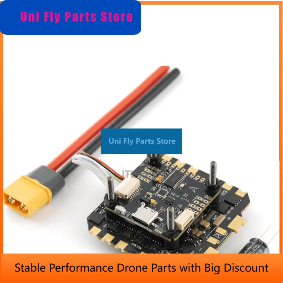 UniFlyF722 80A 2-6s FC&ESC FPV Stack STM32F722RET6 Flight Controller BLS 80A 4in1 ESC RC FPV Racing Freestyle dr.one Model