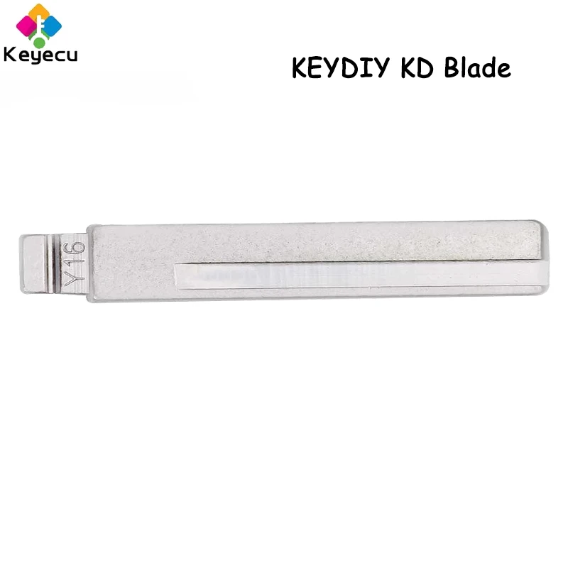 

KEYECU 10 50 100 Pieces KEYDIY Universal Remotes Key Flip Blade 16# , HY21U for Kia