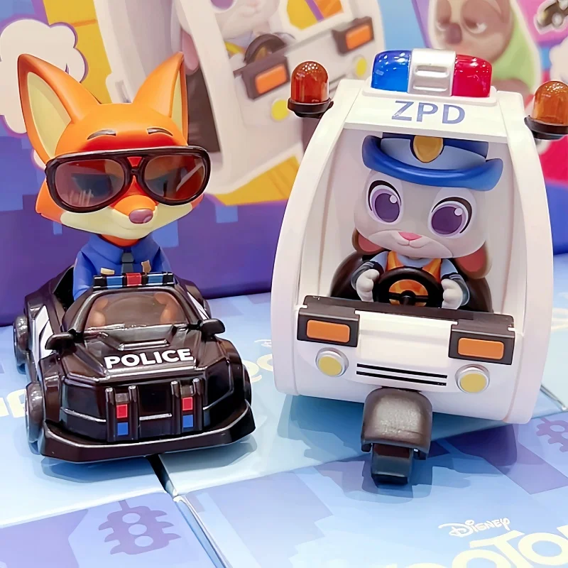 

Подлинная Zootopia Doodle Fun Trip слепая коробка Kawaii кукла Mystery Box аниме фигурка товары подарок на день рождения игрушки настольное украшение