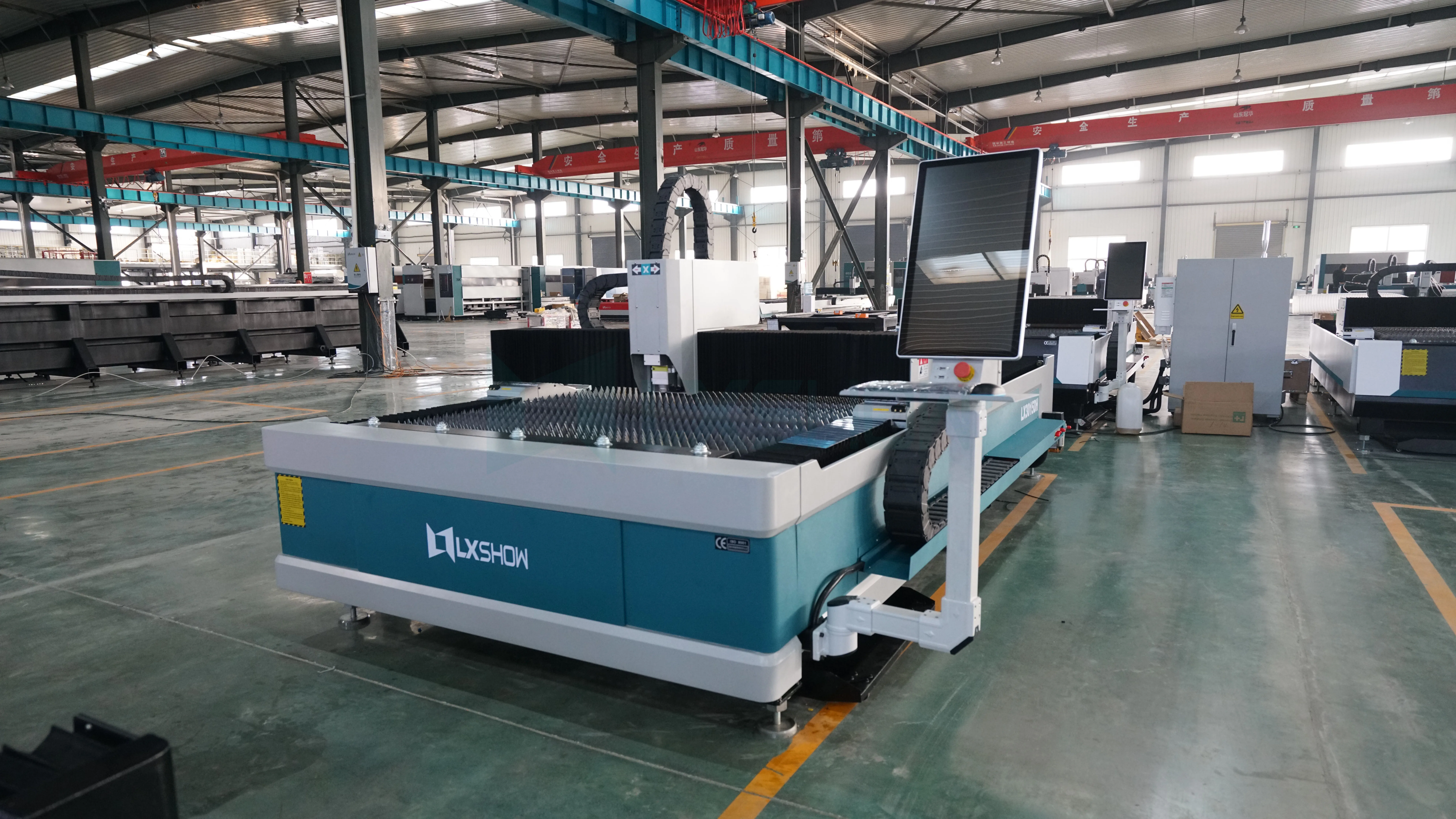 LXSHOW 3015DH stainless steel fiber laser cutting machine metal fiber laser cutter