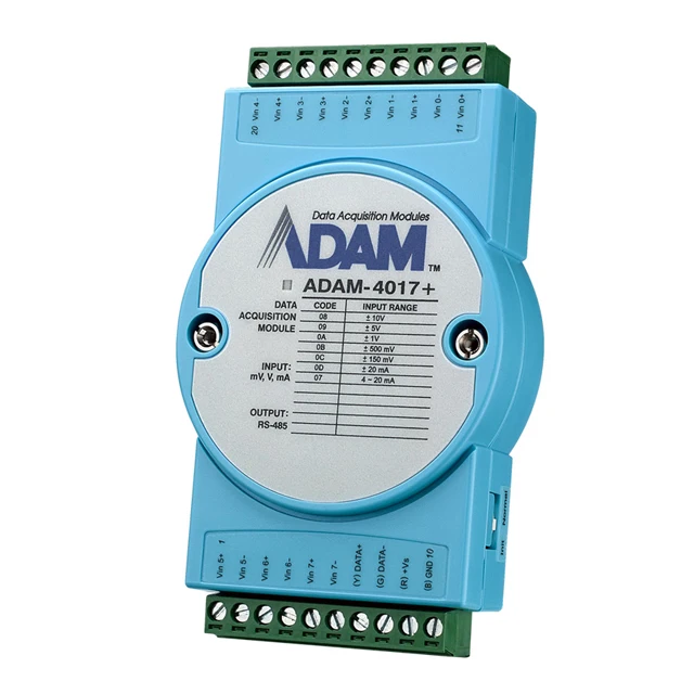 Advantech ADAM-4017+ 8 Analog Input Modules with 16-bit Resolution