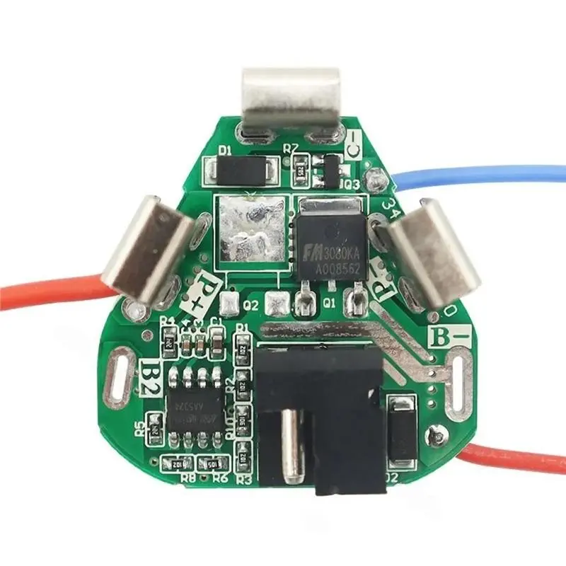 ABUO Type B 6x18650 Li- Battery Case PCB Circuit Board 10.8V 12V for Lomvum DeYun ZhiPu FuGe KoMax Battery Pack DIY