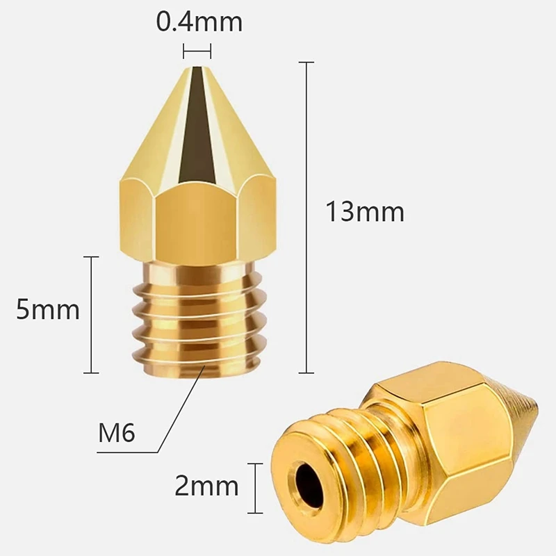 Do zestawu drukarki 3D Creality z rurką Bowdena Capricorn 1M do żarnika 1,75 mm, złącze pneumatyczne, dyszą drukarki