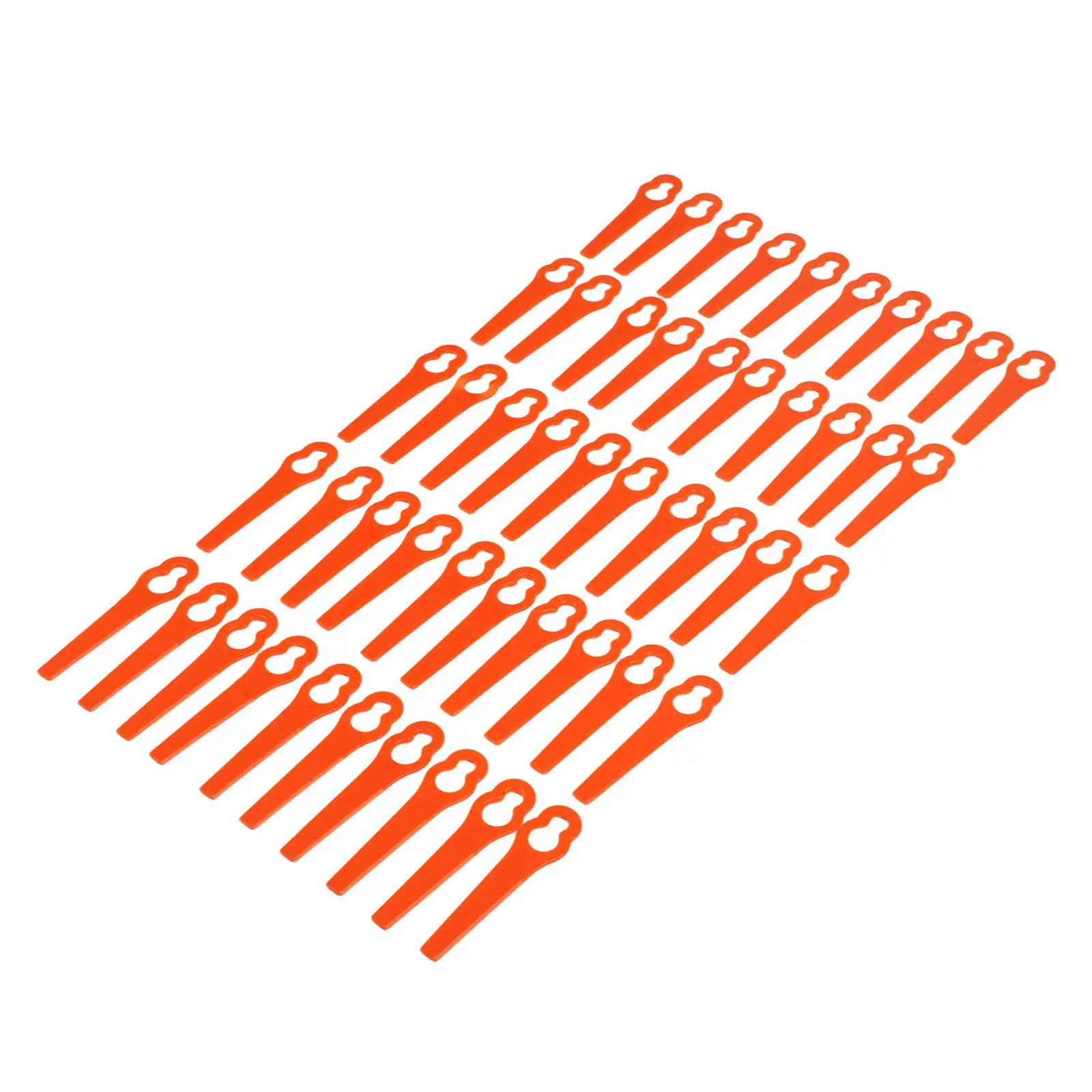 50pcs Trimmer Strimmer-Blades Replacement Plastic-Blades Cutting Tools For FSA 45 Cordless Grass Trimmer Mowing Heads