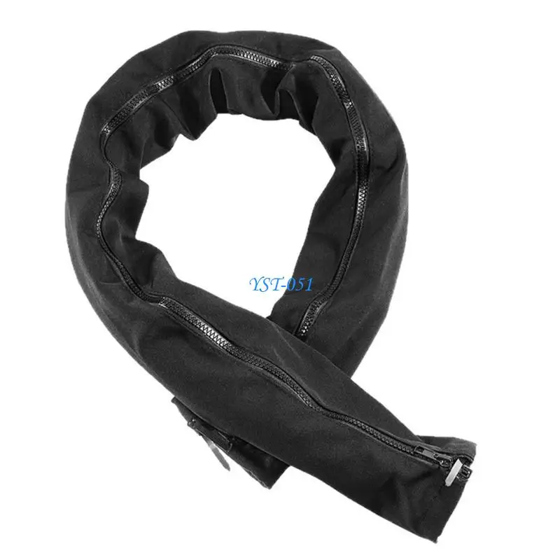 

E15A Boats Zippered Rigging Sleeve Quick Install Zippers Cable Sleeve Cable Organizers