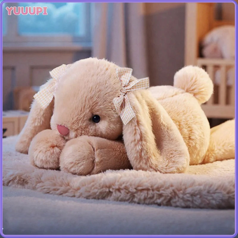 35CM Kawaii Lop Jimny Rabbit Plush Doll Long Ears Looper Pillow Healing Rabbit Toys for Girls Birthday Gifts Back to School Gift