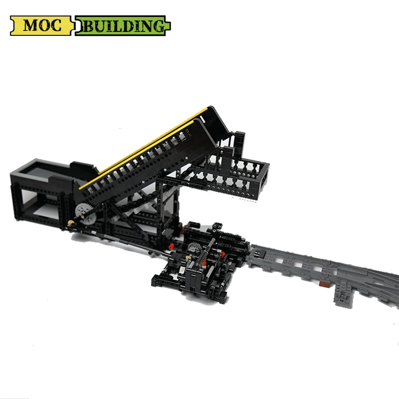 Train Module - Type 2 GbC Module Sports Ball Unit Block Assembly MOC Science Education Collection Toys Birthday Gifts