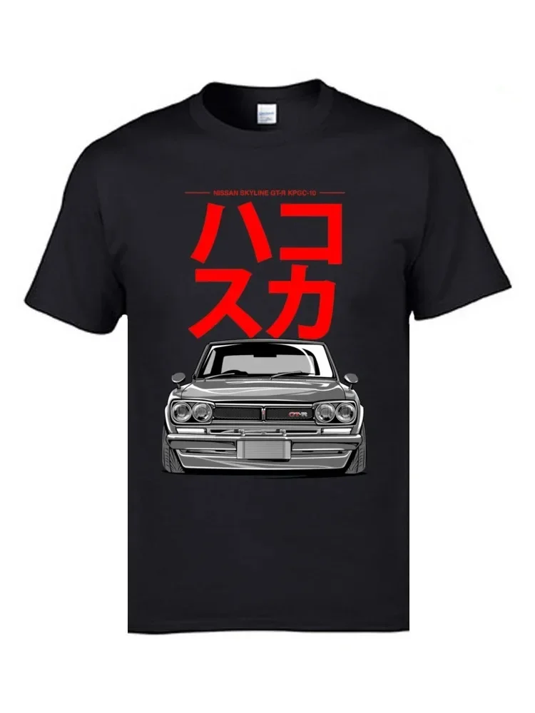 JDM Japanese Car Tshirt Speed Auto Car Classic T Shirts Father Tee 100% Cotton 3D Print Men Leisure Brand Clothing Ostern Day