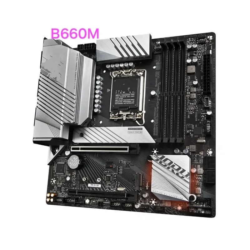 Suitable For Gigabyte B660M AORUS PRO AX Motherboard LGA 1700 DDR5 Micro ATX B660 Mainboard 100% Tested OK Fully Work