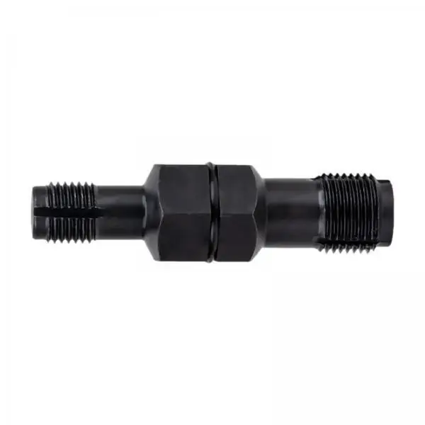 Metal Spark Plug Thread Chaser Durable Black Steel Essential Tool Automotive Thread Repair Kit Metal for Garage Use