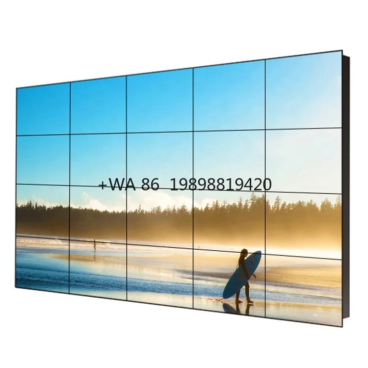 Manufacturer 65 Inch 4K LCD Video Wall for Retail Store Elevator Wayfinding Education 43in-65inch Splicing Screen customize