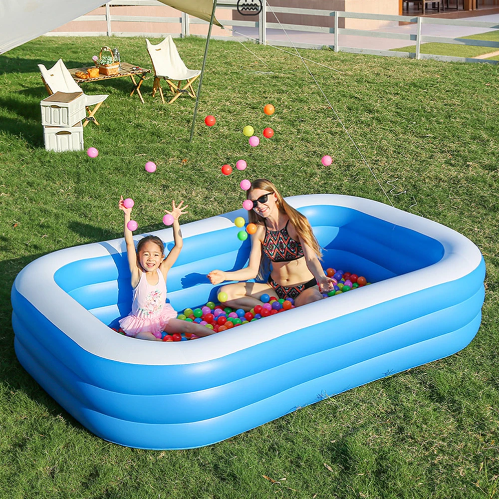 New Summer Thickened Inflatable Swimming Pool Family Kids Children Adult Play Bathtub Outdoor Indoor Water Swimming Pool Home