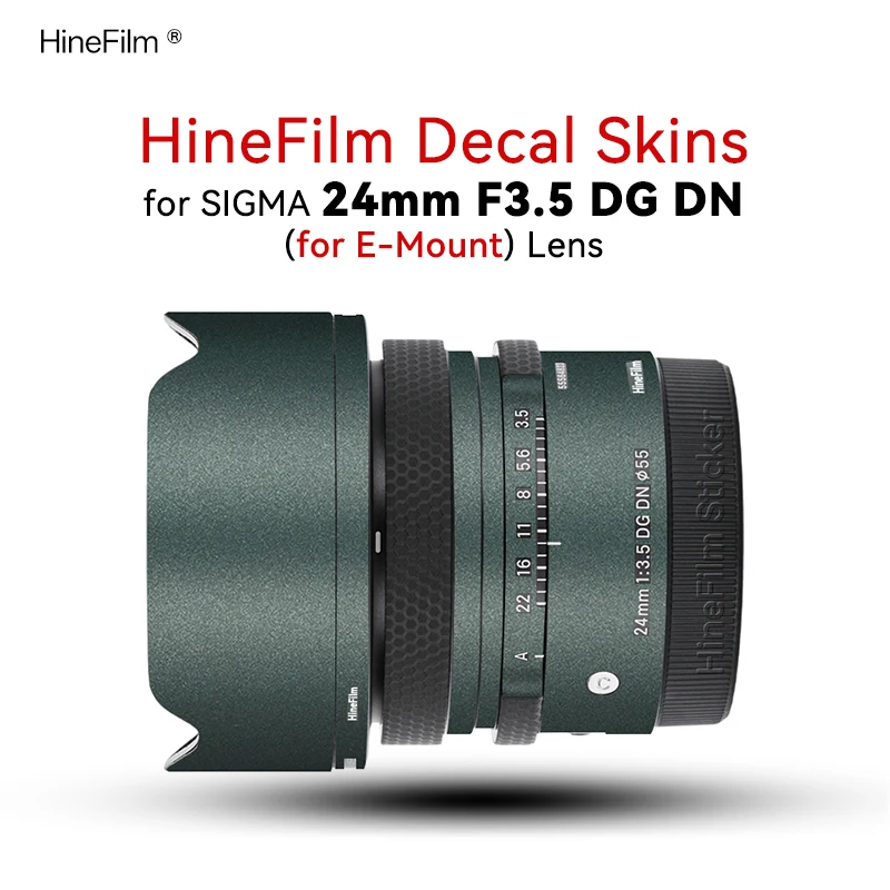 

Customized Skin for Sigma 24 F3.5 for Sony Mount Lens Wrap Cover For Sigma 24mm F3.5 DG DN Lens Decal Skin 24F3.5 Sticker
