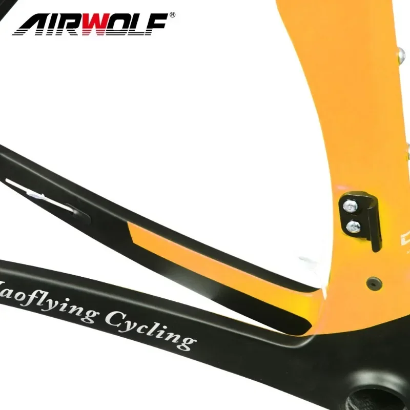 Airwolf T1000 2024 Road Bike Carbon Frames Road Bike Frames Bicycle Frameset Disc Brake 142*12mm Disc Brake Bicycle Hot Sale