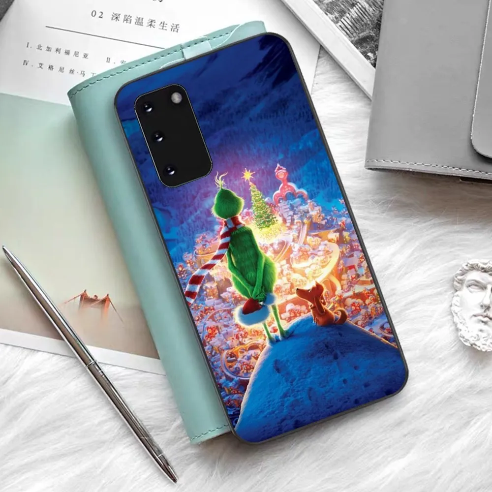 C-Christmas G-Green M-Monsters Phone Case For Samsung S 9 10 20 21 22 23 30 23 24 Plus Lite Ultra FE S10lite Fundas