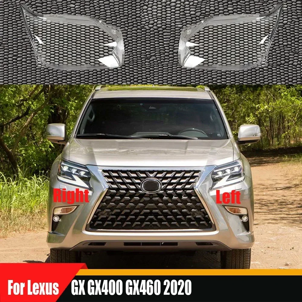 

For Lexus GX GX400 GX460 2020 Front Headlamp Cover Transparent Mask Lamp Shade Headlight Shell Lens Auto Replacement Parts