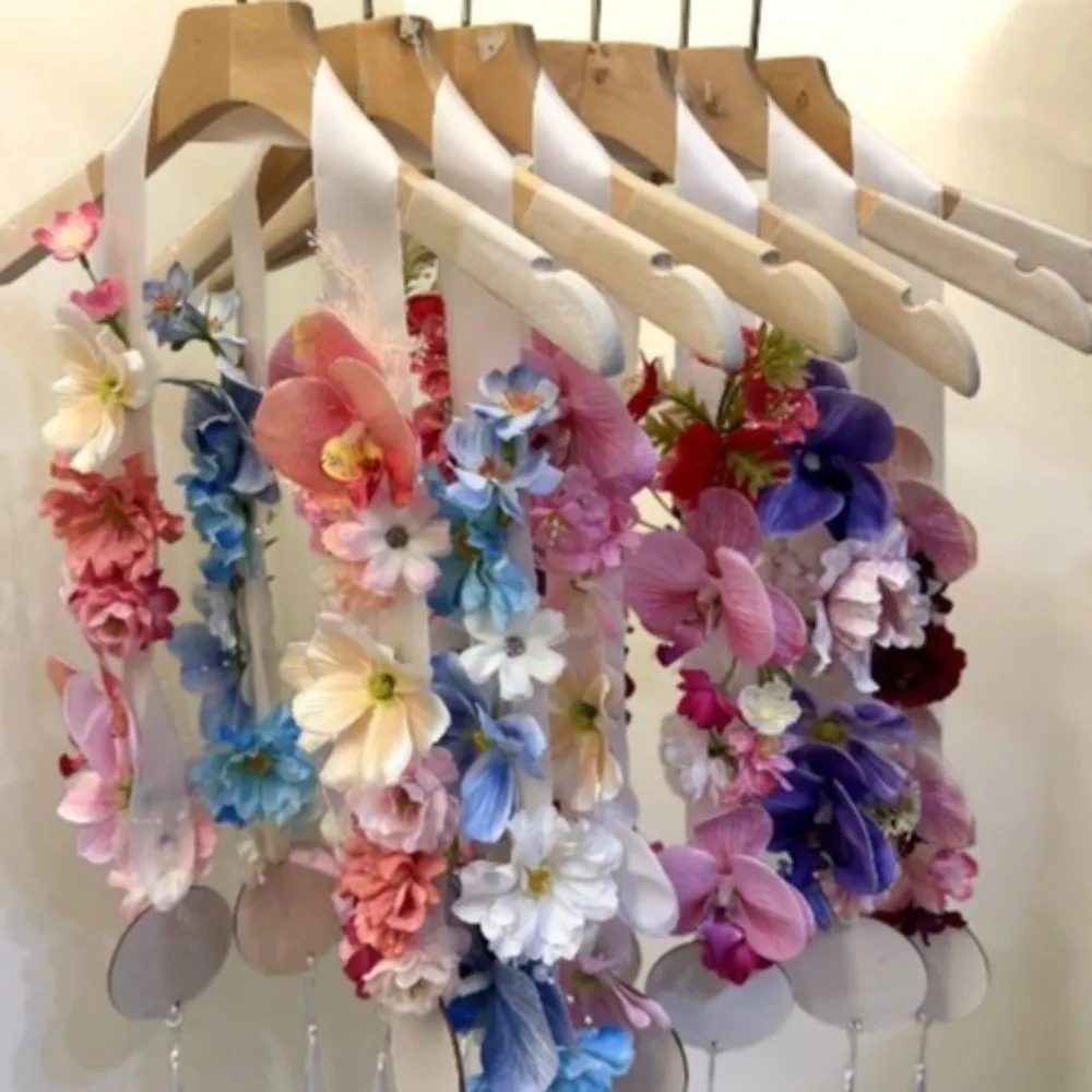 

Realistic Graduation Tie Flowers Artificial Flower Exquisite Bridal Shawl Multi-purpose Decorative Etiquette Ribbon
