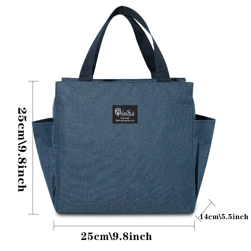 White Picture Print Insulated Lunch Bags Cooler Bag Portable Pack Tote Food Picnic Thermal Storage Bags Dinner Packs Handbags