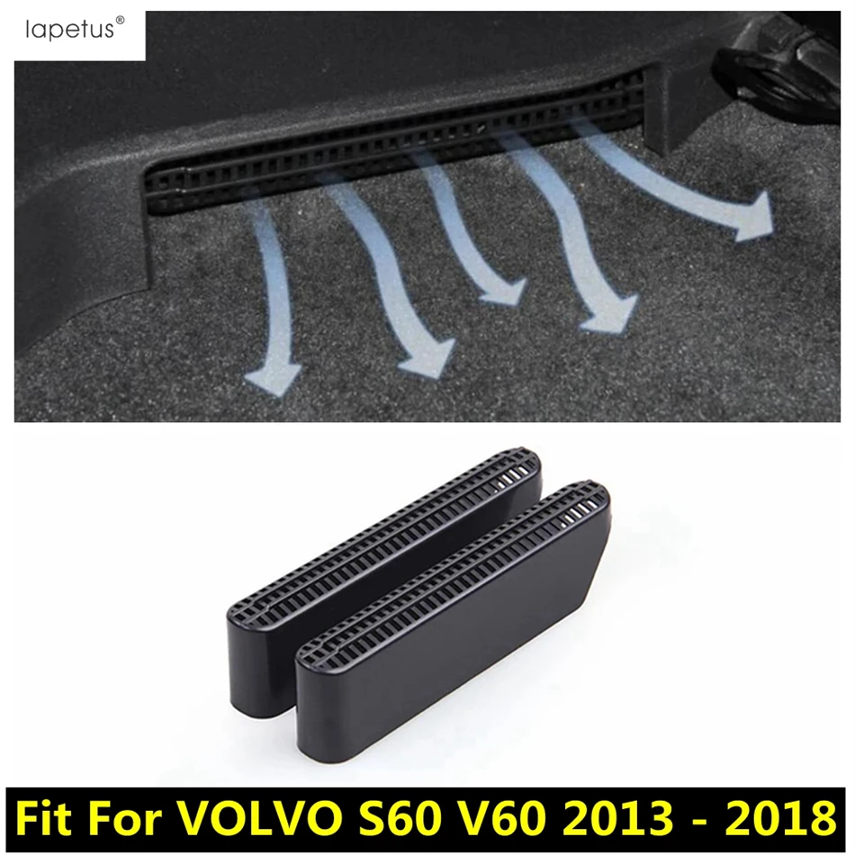 

Car Seat Under Floor AC Air Outlet Vent Anti-blocking Protection Dust Cover Accessories Interior For VOLVO S60 V60 2013 - 2018