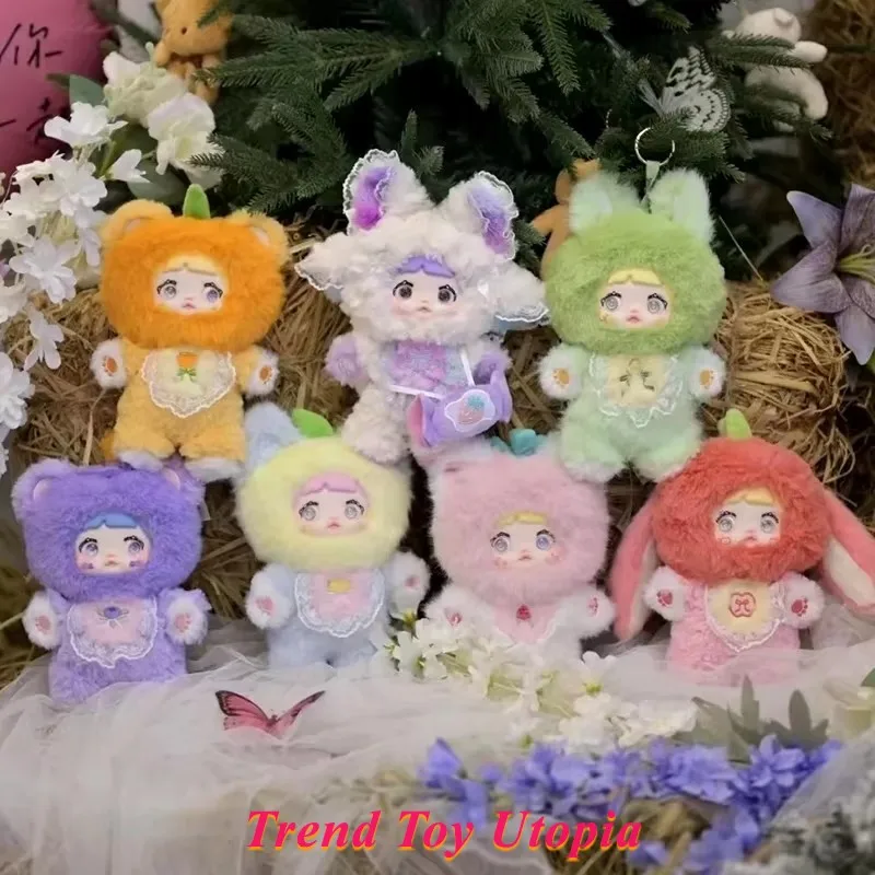 

Ограниченная серия 999, новый продукт Nommi Takes A Bite Of Apple Plush & Nommi V3, забавная фруктовая слепая коробка, виниловая кукла-сюрприз, кулон, кукла