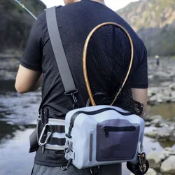 Water-proof Fishing Waist Bag Big Capacity Outdoor Casual Unisex Black Sport Bag Fishing Tackle Fishing Bags Tackle Bag