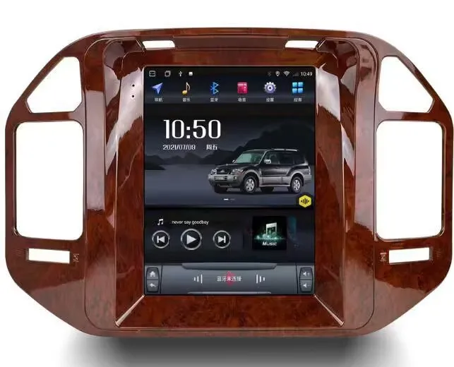 

WITSON Android 14 TESLA STYLE для Mitsubish pajero 2003 QLED экран автомобильное радио мультимедиа видео Carplay навигация GPS