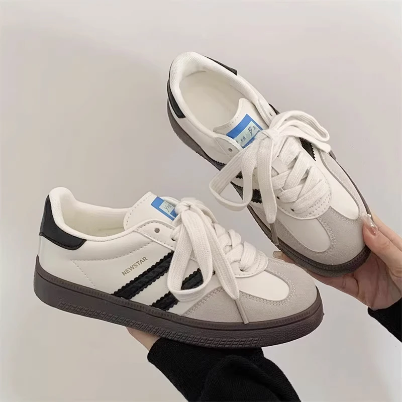 Shoes Woman 2026 Trend Casual Sneakers Comfortable Lace Up Flats Tennis Shoe Breathable Walking Jogging Shoe Zapatillas De Mujer