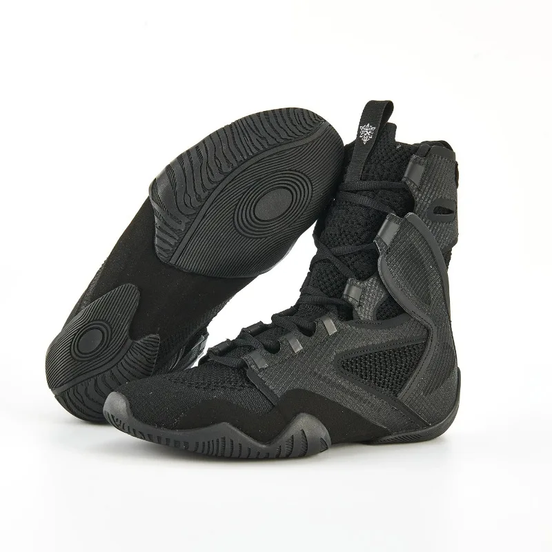 Classic Brand Boxing Shoes Men Good Quality Wrestling Shoes Man Designer Boxing Fighting Boots Youth Hard-Wearing Training Shoes