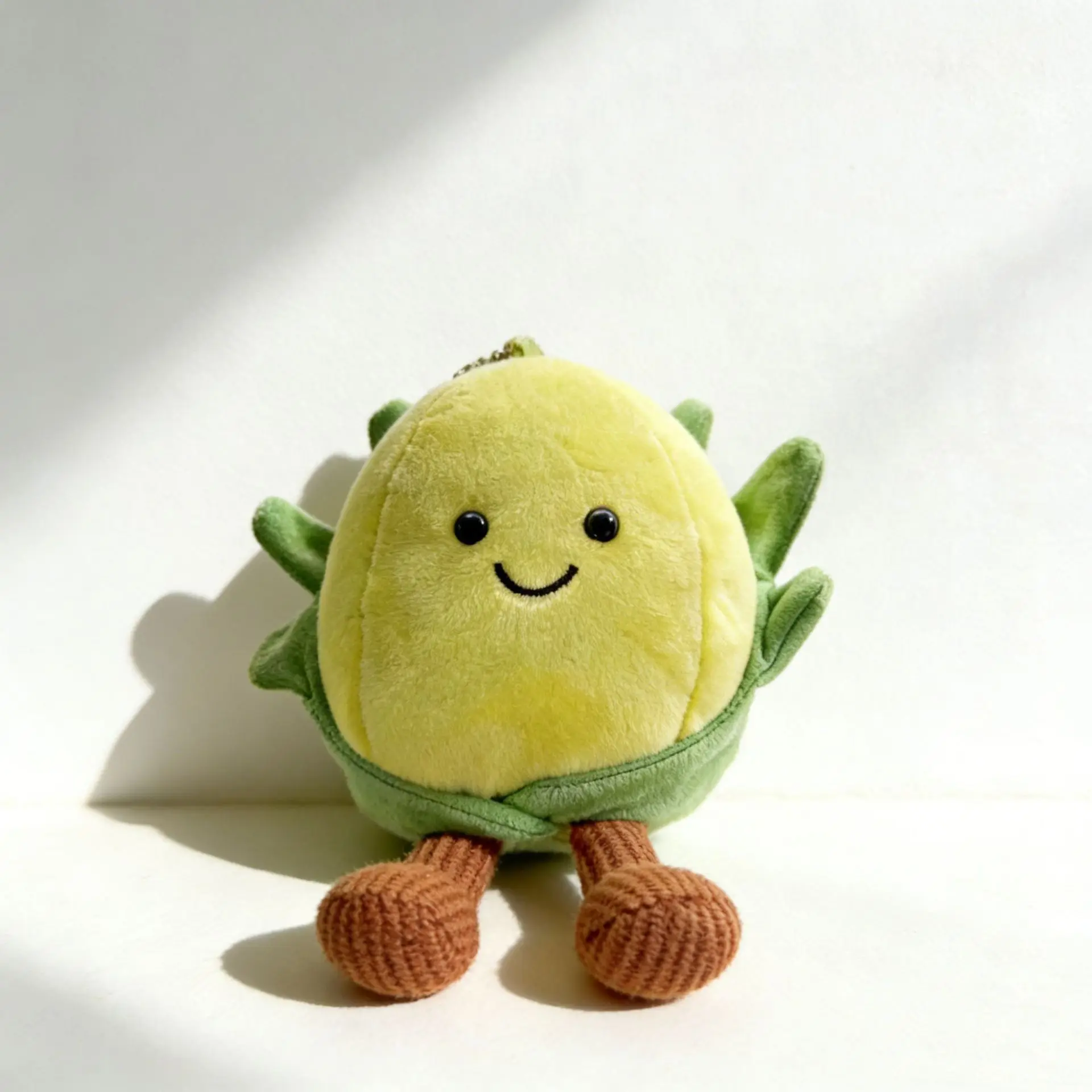 Obst- und Gemüse-Anhängerspielzeug, beruhigende Puppen, Plüsch-Schlüsselanhänger, fertige Produkte, Ideen, Puppen zum Aufhängen.
